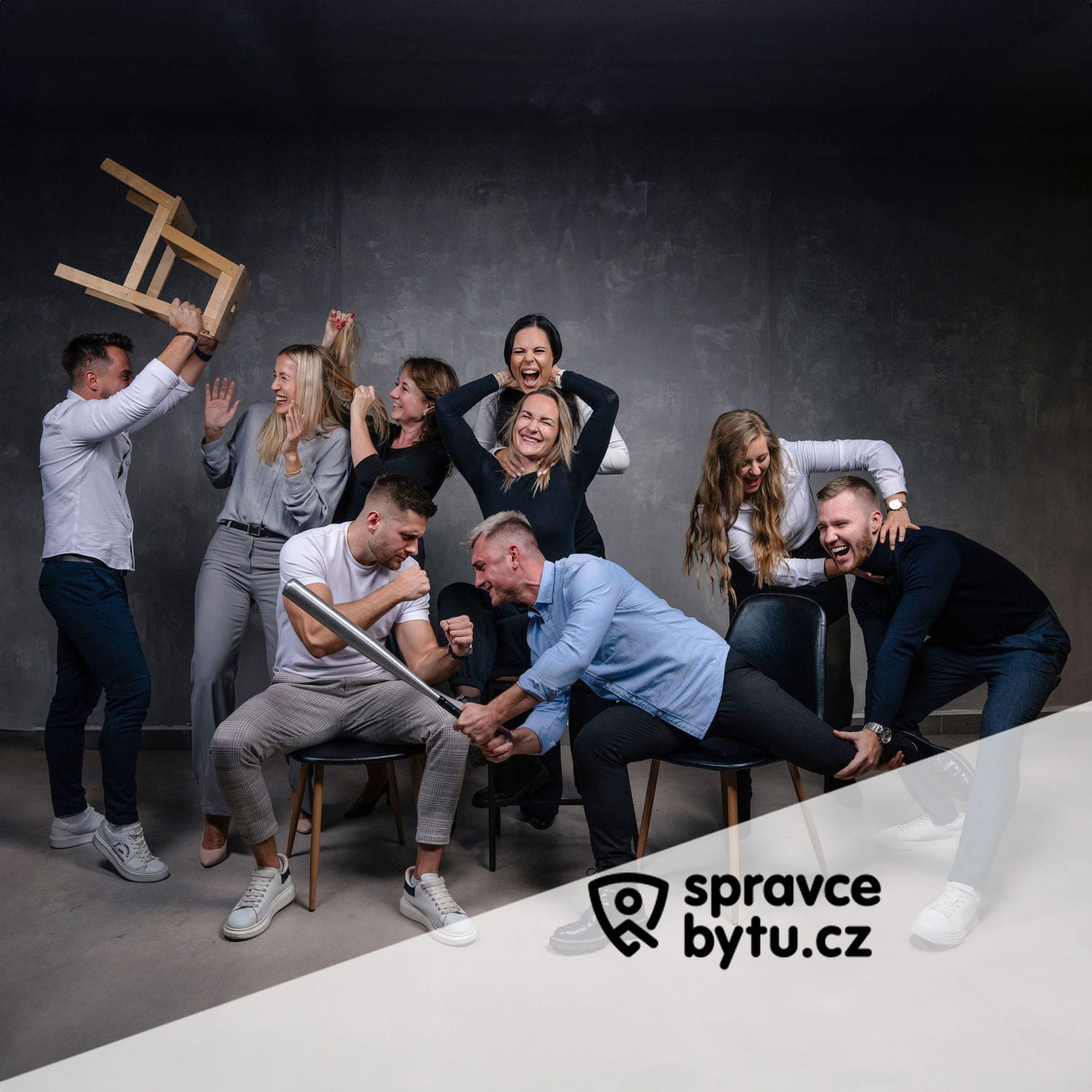 Firemní focení týmu SprávceBytu.cz